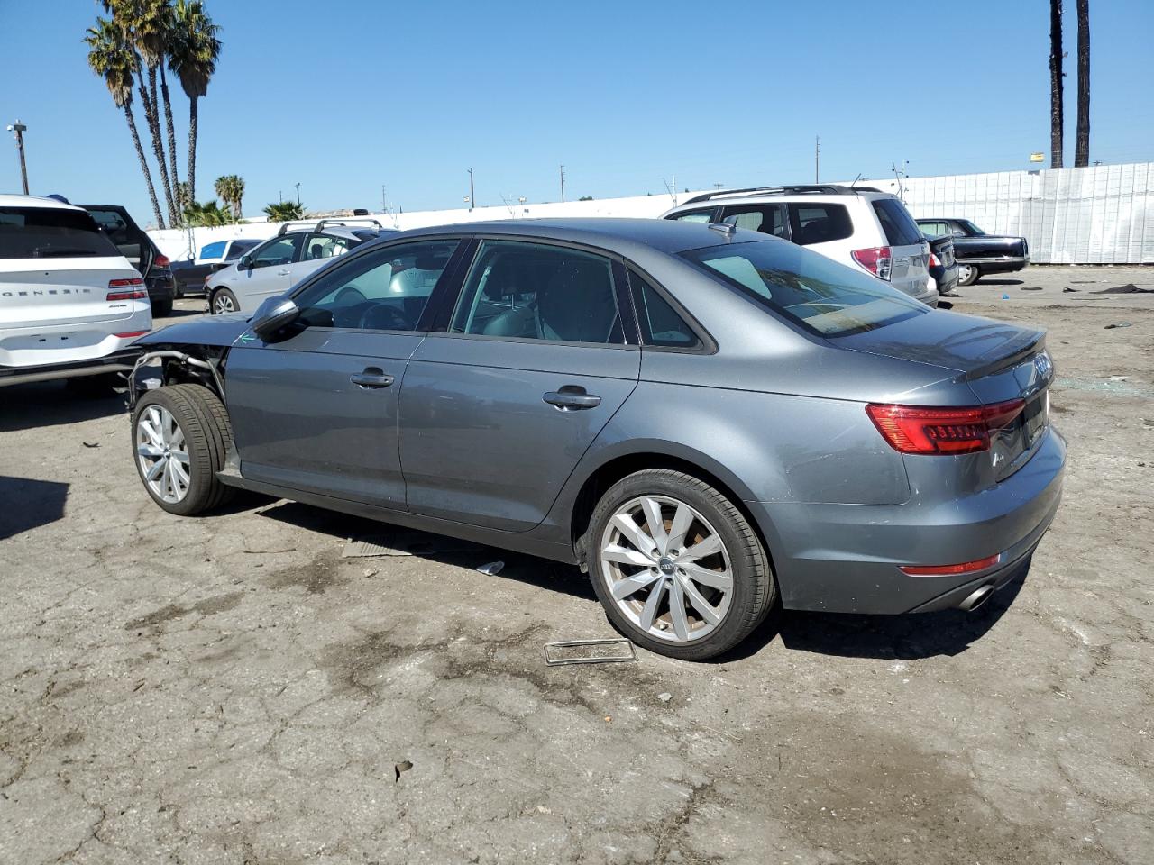 2017 Audi A4 VIN WAUGNAF46HN023049 Copart auction photo, front end / minor dent/scratches damage thumbnail 2