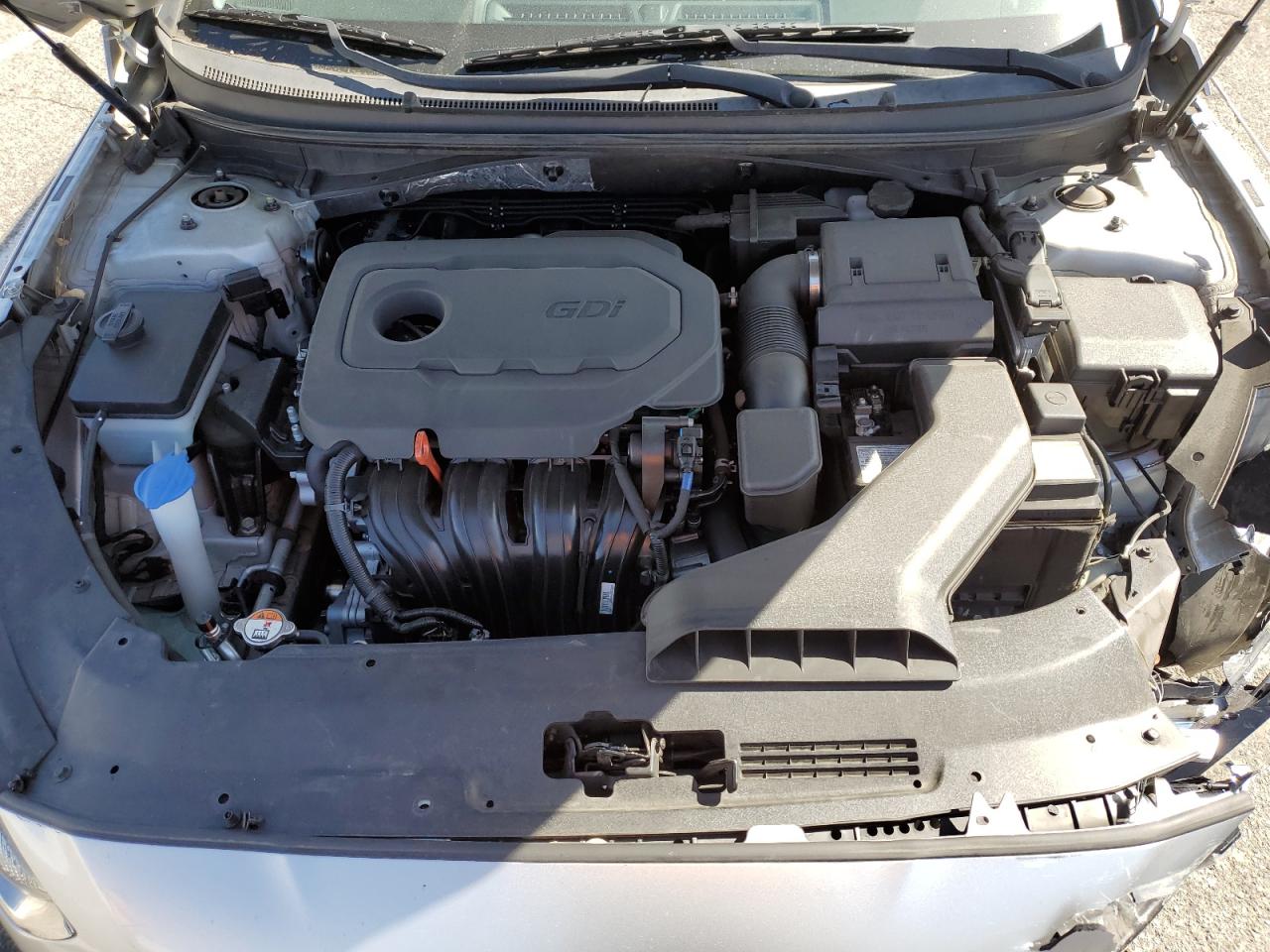 2018 Hyundai Sonata VIN 5NPE34AF7JH658894 Copart auction photo, front end / rear end damage thumbnail 11
