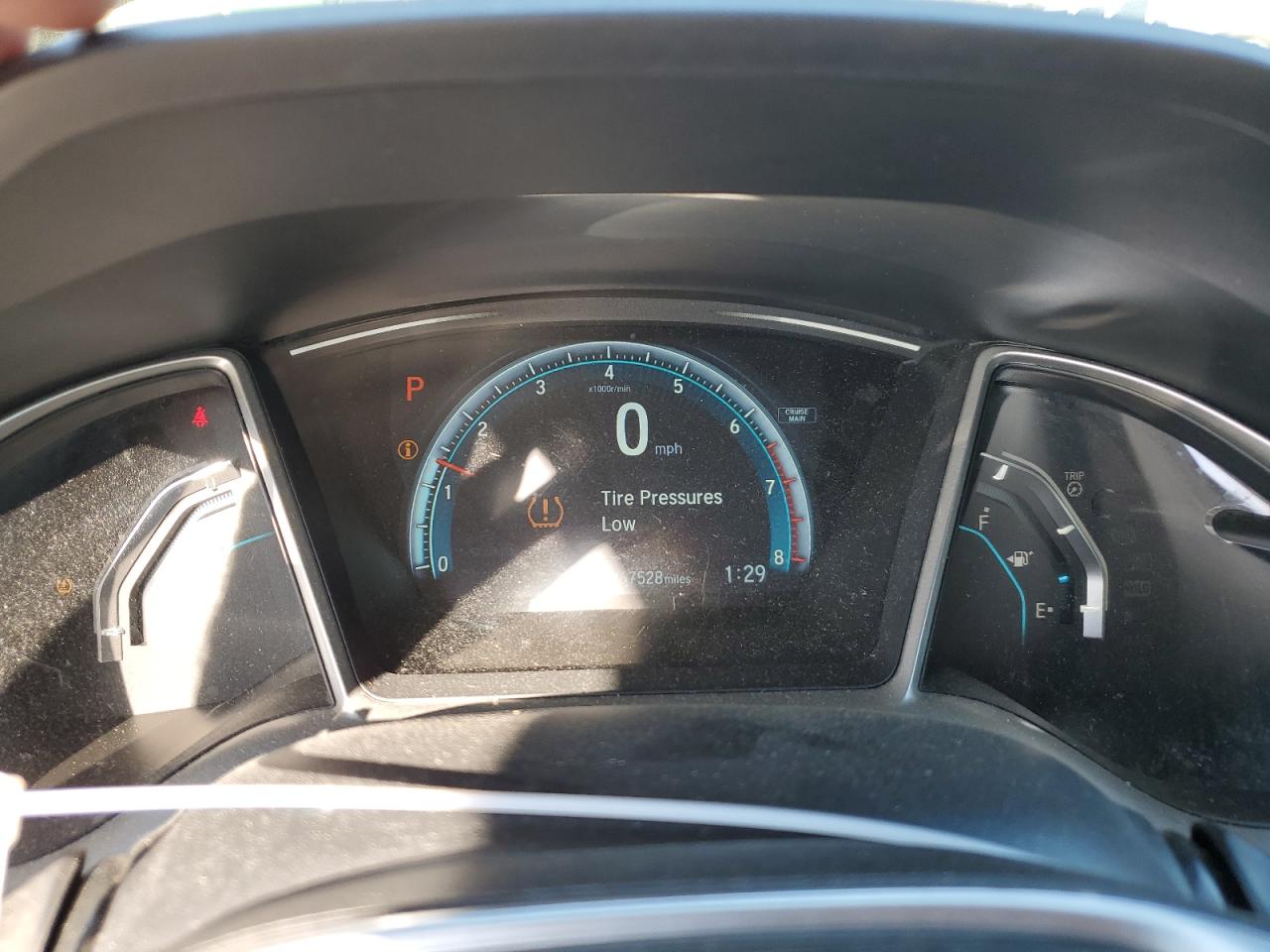 2016 Honda Civic VIN 2HGFC3B35GH358907 Copart auction photo, rear end damage thumbnail 9