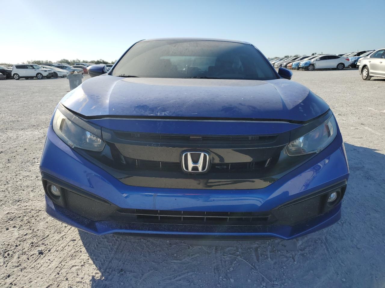 2020 Honda Civic VIN 2HGFC2F81LH582072 Copart auction photo, side / undercarriage damage thumbnail 5