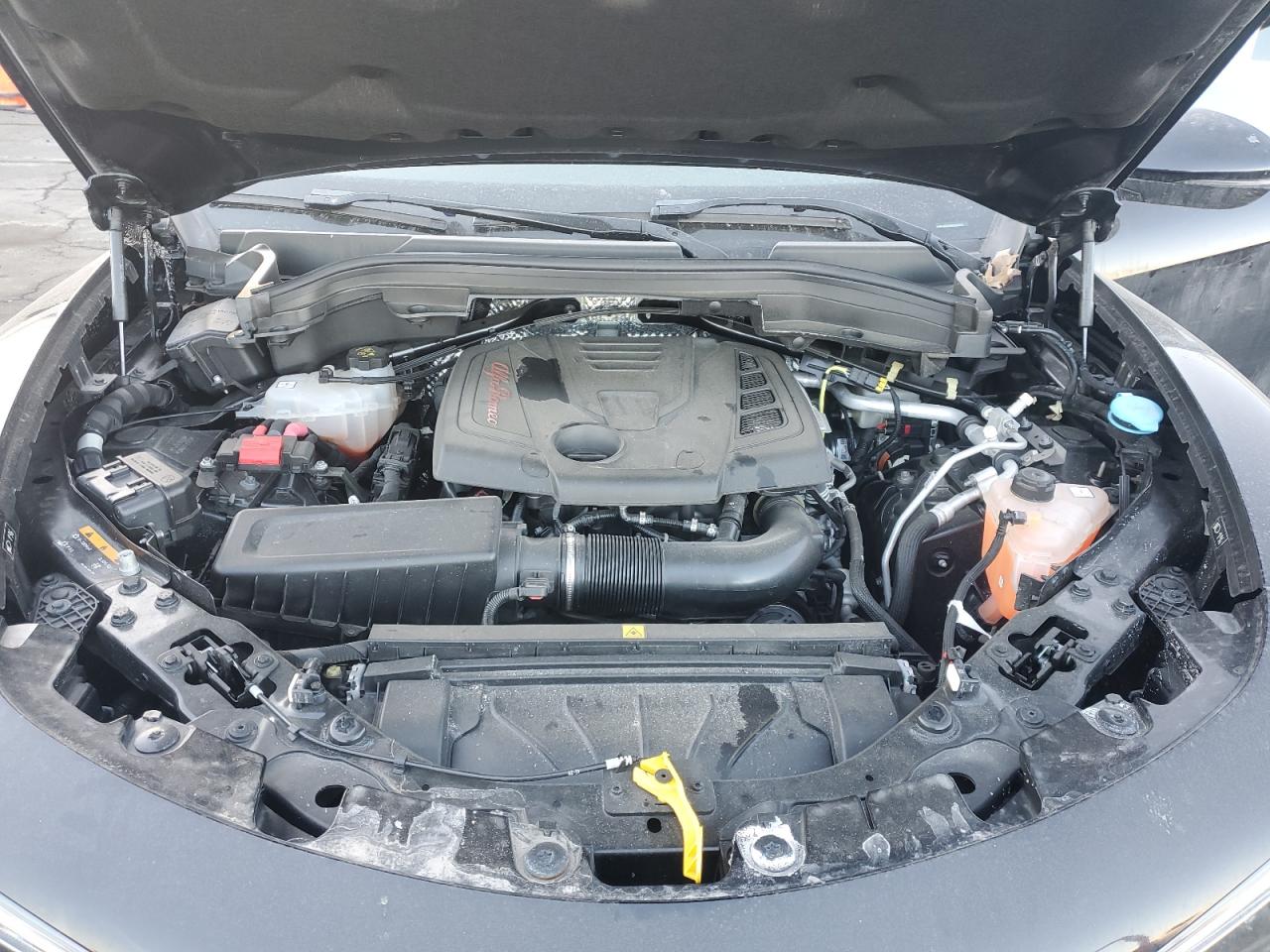 2022 Alfa Romeo Stelvio VIN ZASPAKBN3N7D27014 Copart auction photo, rear end / mechanical damage thumbnail 12
