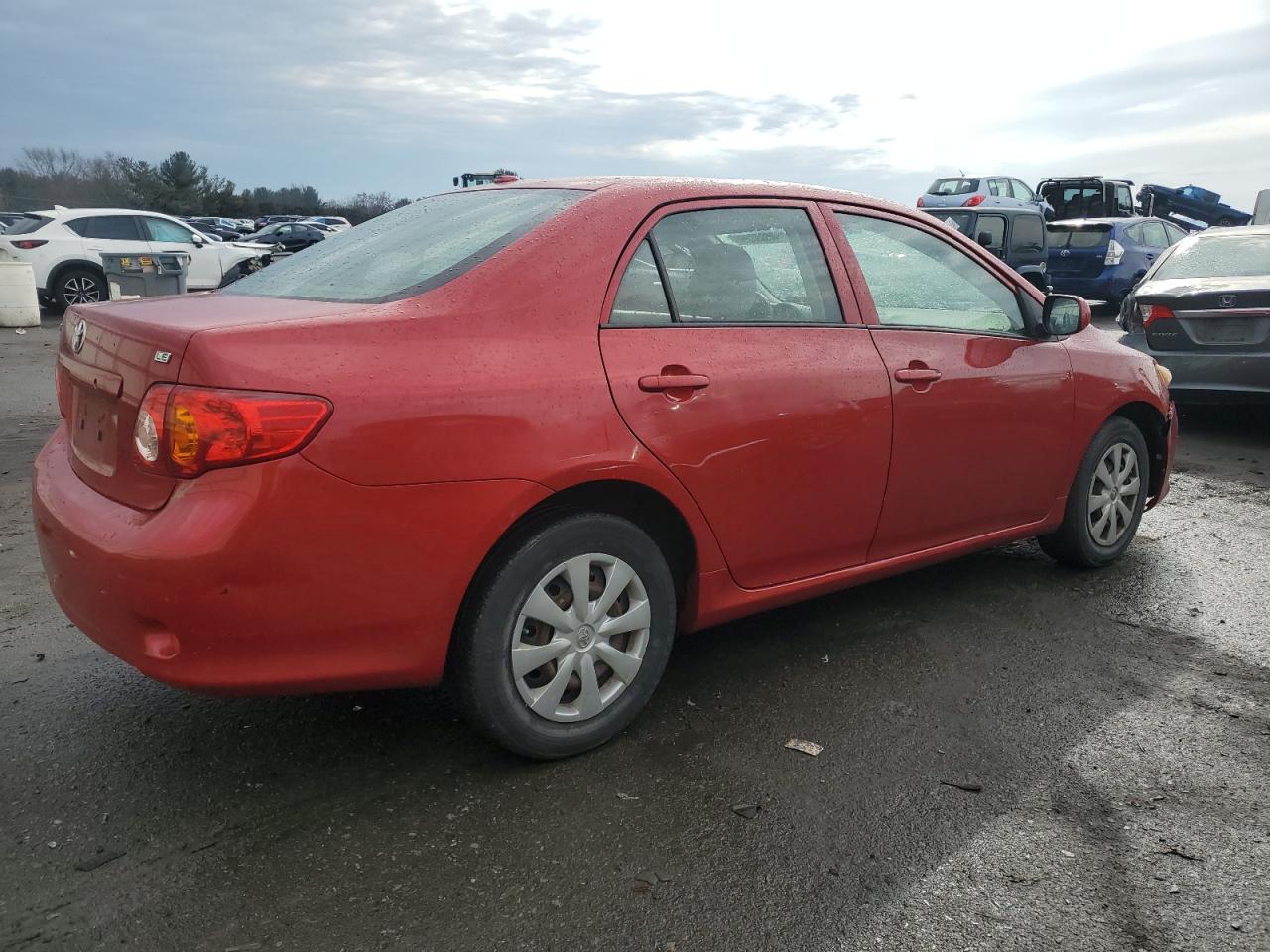 2009 Toyota Corolla VIN JTDBL40E69J054994 Copart auction photo, front end / minor dent/scratches damage thumbnail 3