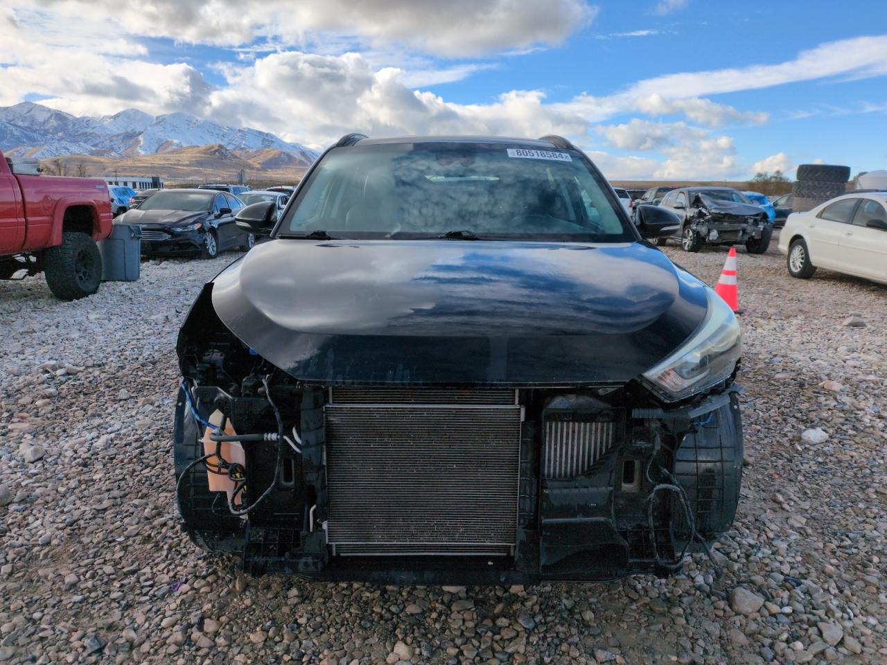 2016 Hyundai Tucson VIN KM8J33A25GU114944 Copart auction photo, front end damage thumbnail 5