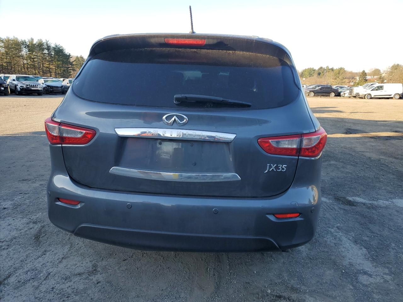 2013 Infiniti JX VIN 5N1AL0MM1DC306035 Copart auction photo, front end / minor dent/scratches damage thumbnail 6