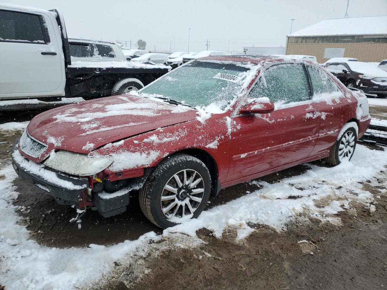 1998 Acura CL VIN 19UYA2259WL013102 - Copart auction photo