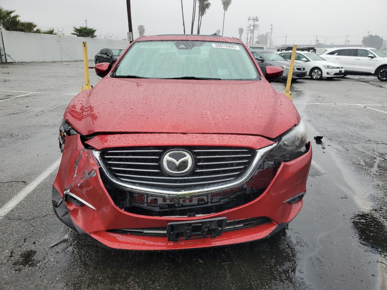 2017 Mazda 6 VIN JM1GL1W58H1112808 Copart auction photo, frame damage / front end damage thumbnail 5