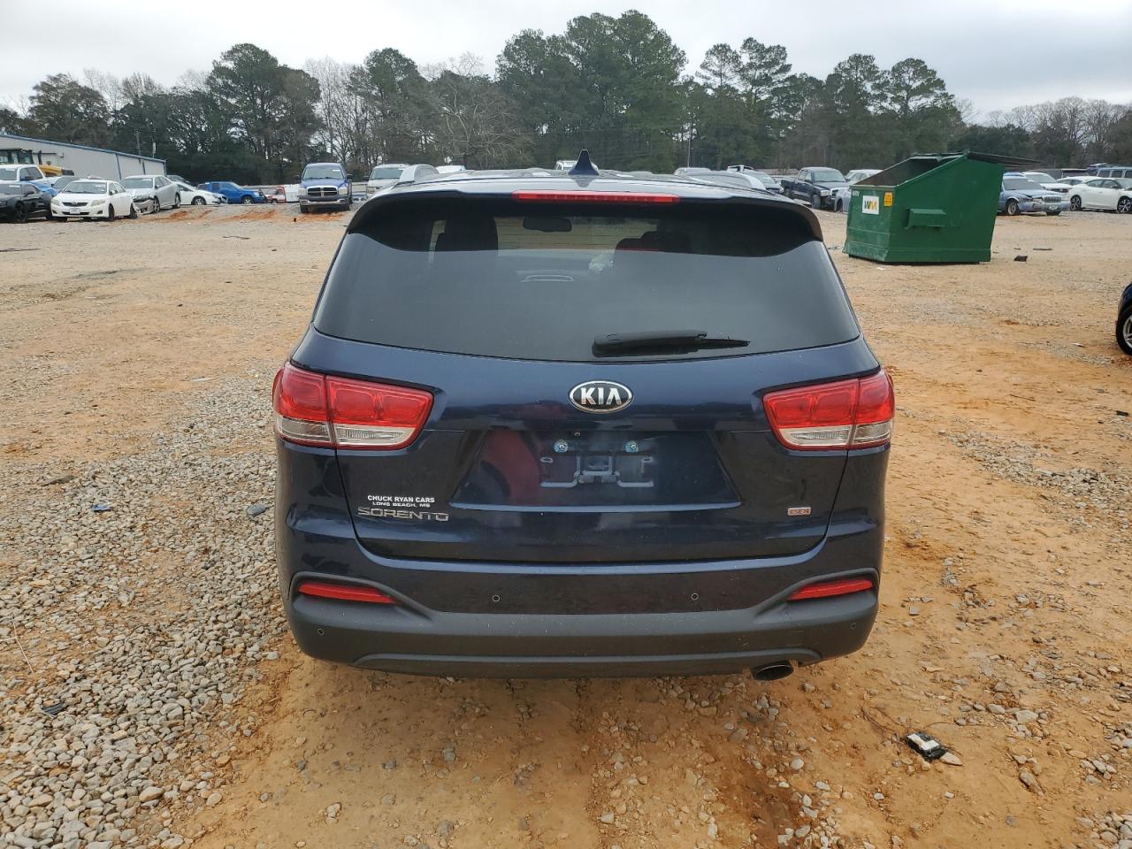 2017 KIA Sorento VIN 5XYPGDA35HG293569 Copart auction photo, front end damage thumbnail 6