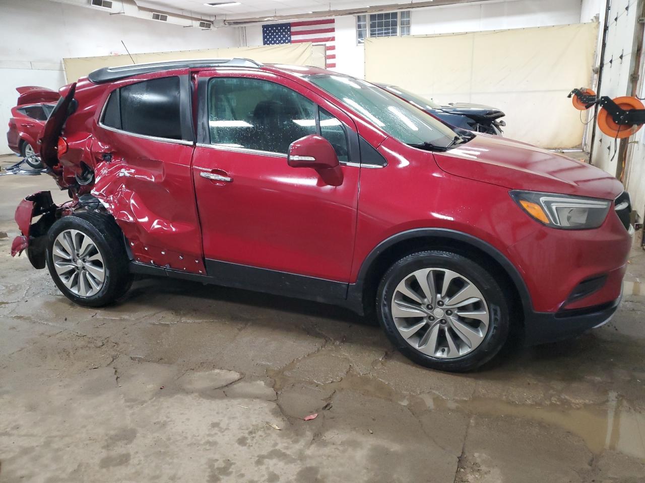 2019 Buick Encore VIN KL4CJASB5KB922103 Copart auction photo, rear end / side damage thumbnail 4