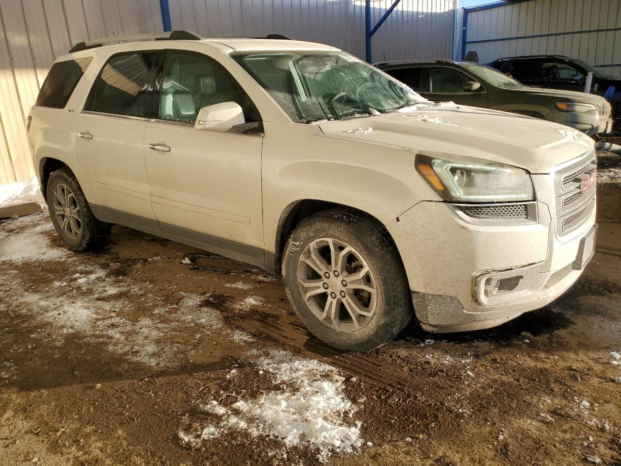 2014 GMC Acadia VIN 1GKKRSKD7EJ206335 Copart auction photo, front end damage thumbnail 4