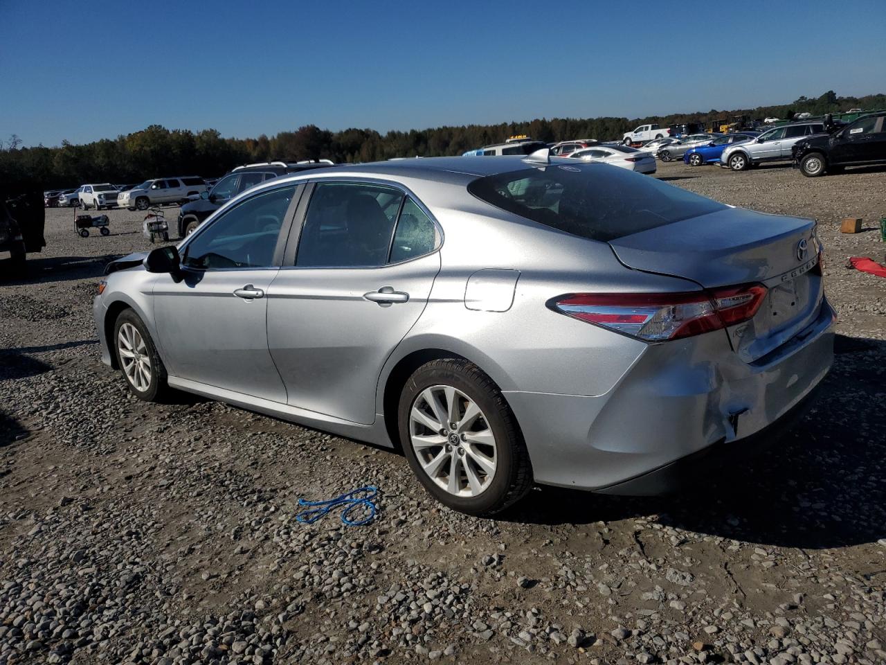 2020 Toyota Camry VIN 4T1C11AK7LU984787 Copart auction photo, front end damage thumbnail 2