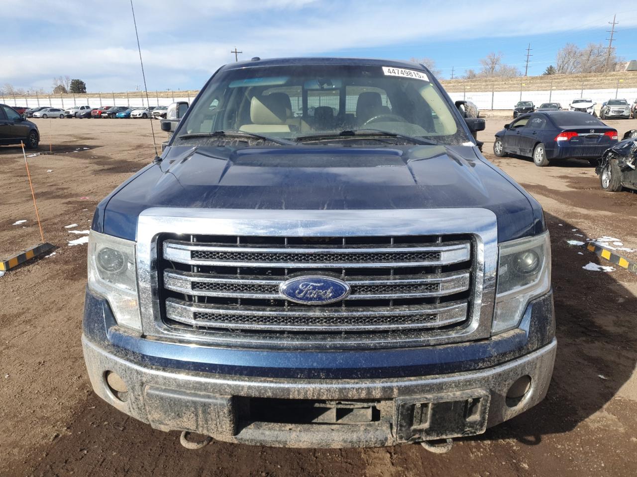 2013 Ford F-150 VIN 1FTFW1ET8DFC15792 Copart auction photo, side damage thumbnail 5