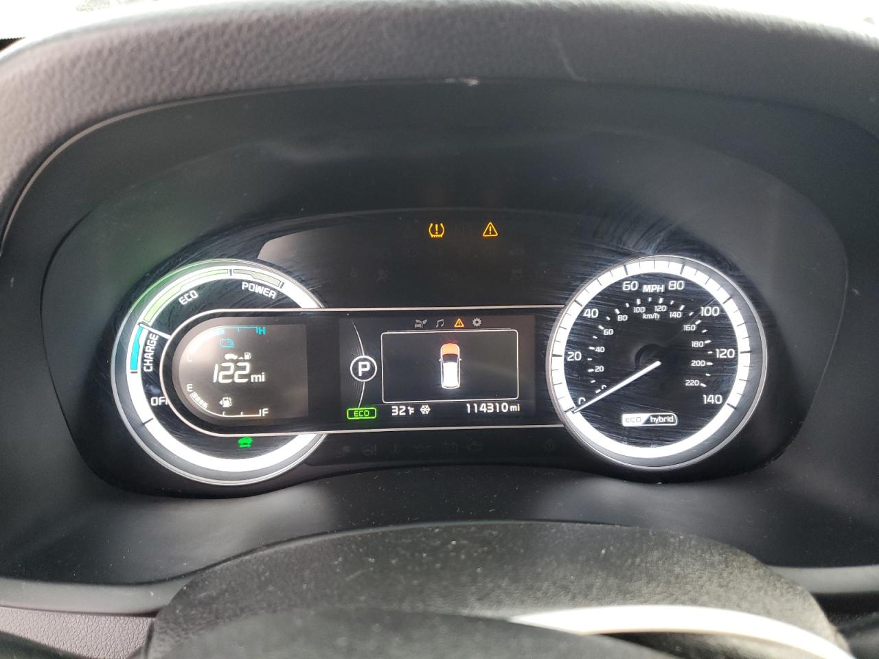 2019 KIA Niro VIN KNDCB3LC7K5316516 Copart auction photo, front end damage thumbnail 9