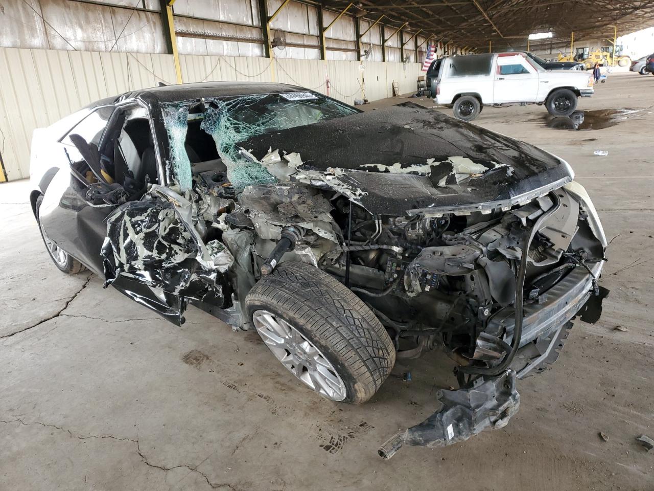 2013 Cadillac CTS VIN 1G6DP1E33D0160579 Copart auction photo, all over damage thumbnail 4