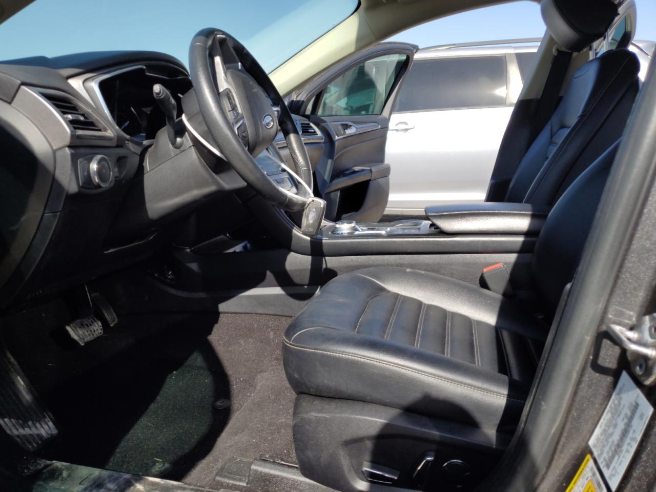 2020 Ford Fusion VIN 3FA6P0CD1LR229124 Copart auction photo, side / front end damage thumbnail 7