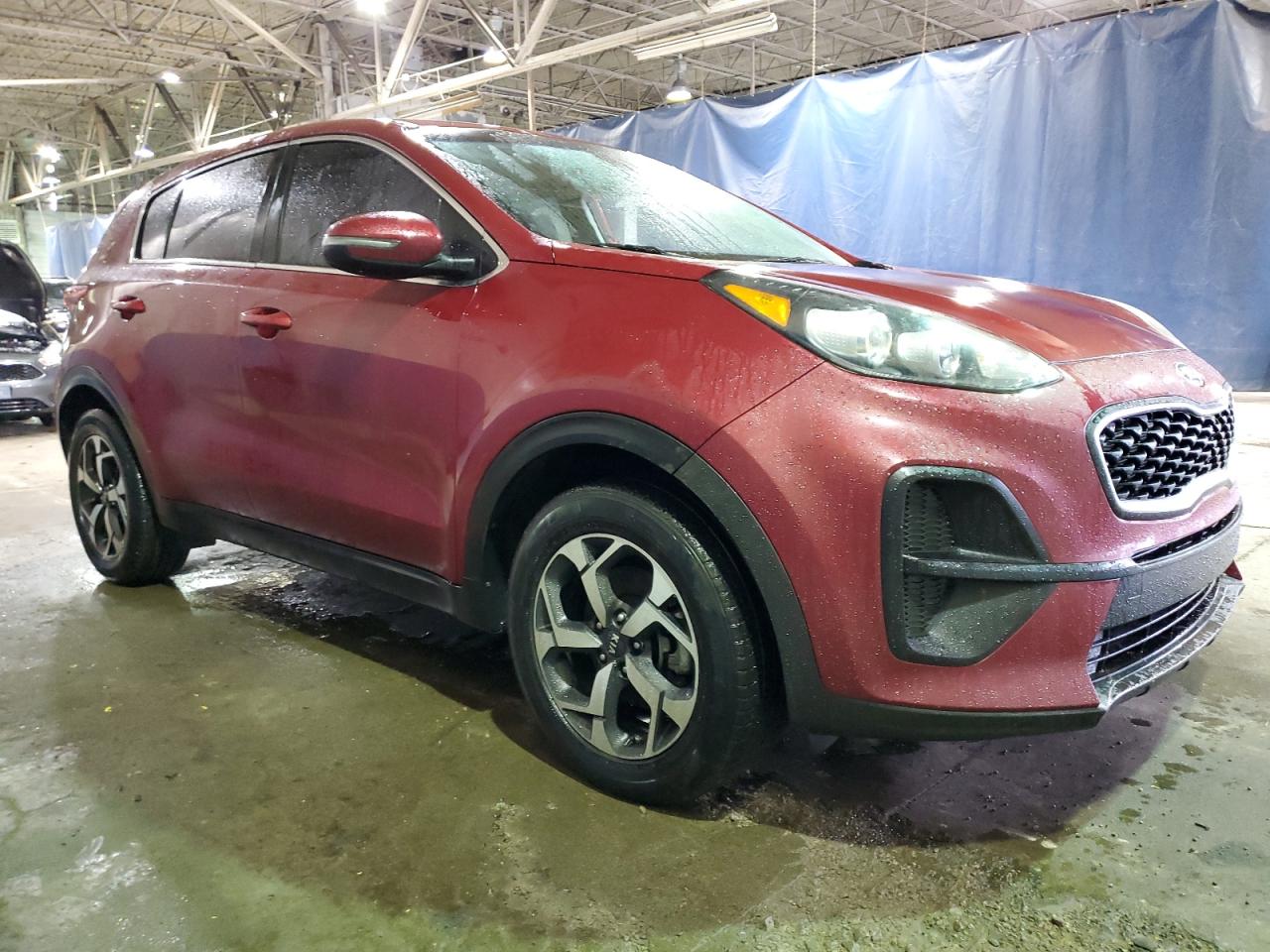 2021 KIA Sportage VIN KNDPM3AC0M7918728 Copart auction photo, minor dent/scratches / vandalism damage thumbnail 4