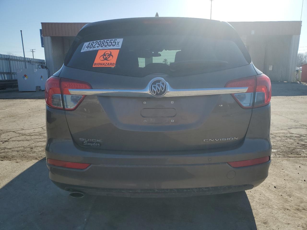 2017 Buick Envision VIN LRBFXBSAXHD042671 Copart auction photo, biohazard/chemical / front end damage thumbnail 6