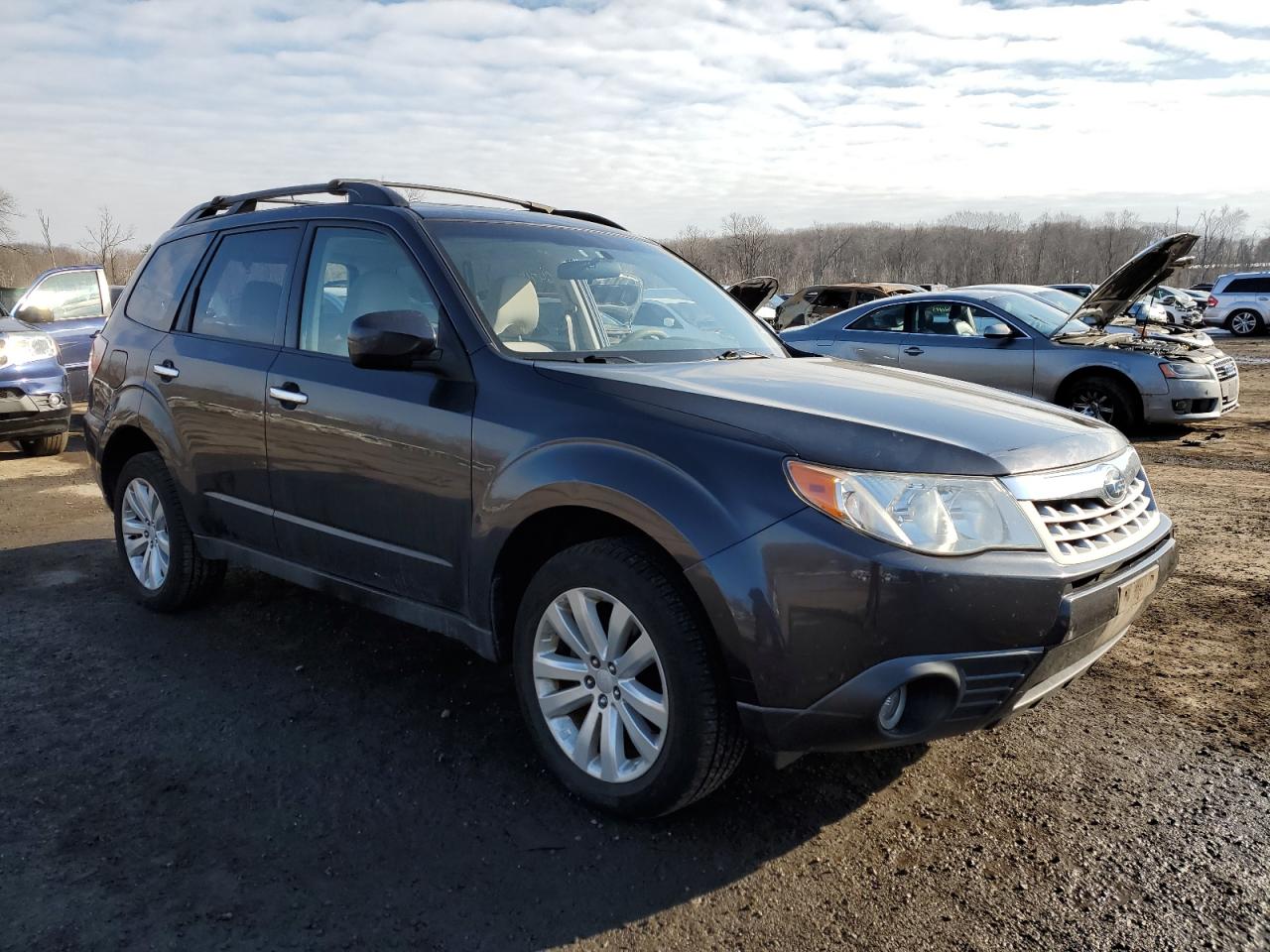 2013 Subaru Forester VIN JF2SHADC2DH445845 Copart auction photo, rear end / minor dent/scratches damage thumbnail 4