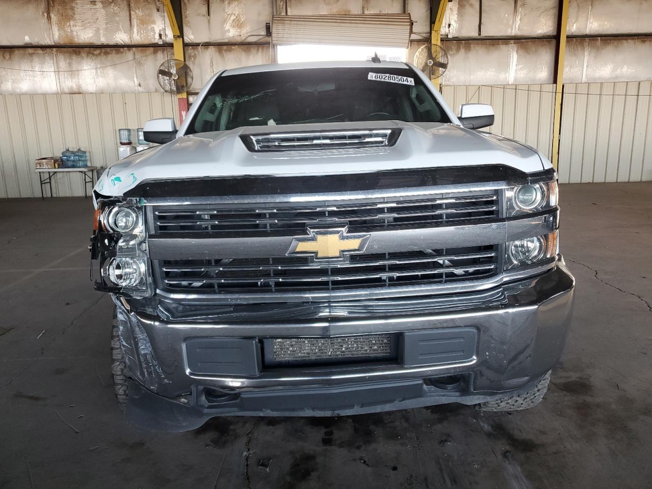 2018 Chevrolet Silverado VIN 1GC1KVEY3JF196962 Copart auction photo, front end damage thumbnail 5