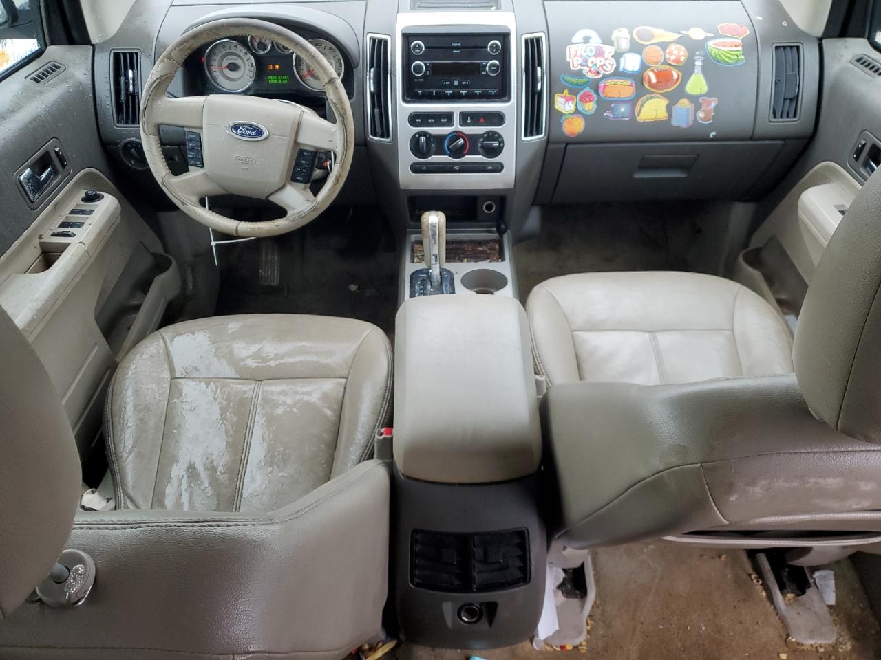 2010 Ford Edge VIN 2FMDK4JC3ABA59714 Copart auction photo, side damage thumbnail 8