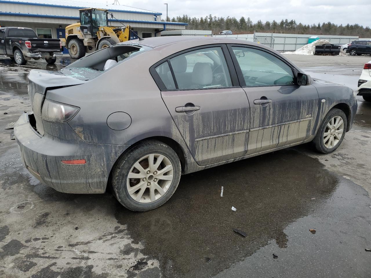 2007 Mazda 3 VIN JM1BK123371622936 Copart auction photo, rear end damage thumbnail 3