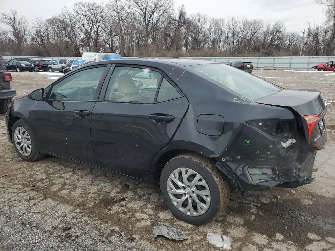 2019 Toyota Corolla VIN 5YFBURHE2KP931805 Copart auction photo, rear end / front end damage thumbnail 2