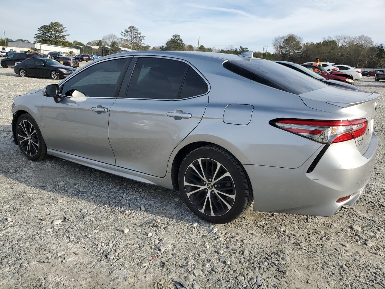 2019 Toyota Camry VIN 4T1B11HK3KU213873 Copart auction photo, front end damage thumbnail 2