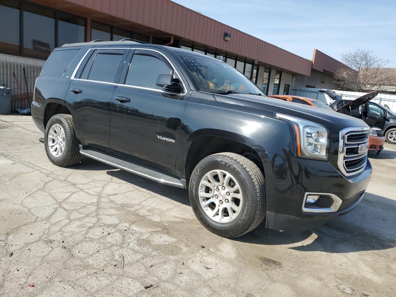 2017 GMC Yukon VIN 1GKS2BKC1HR217445 Copart auction photo, rear end damage thumbnail 4