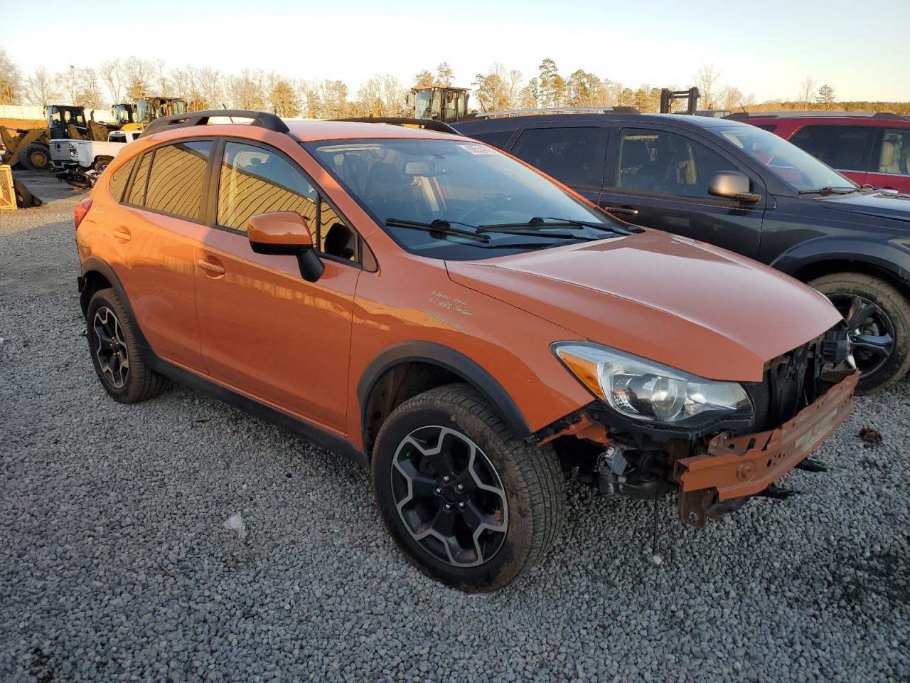 2014 Subaru XV VIN JF2GPACC3E8285700 Copart auction photo, front end / rear end damage thumbnail 4