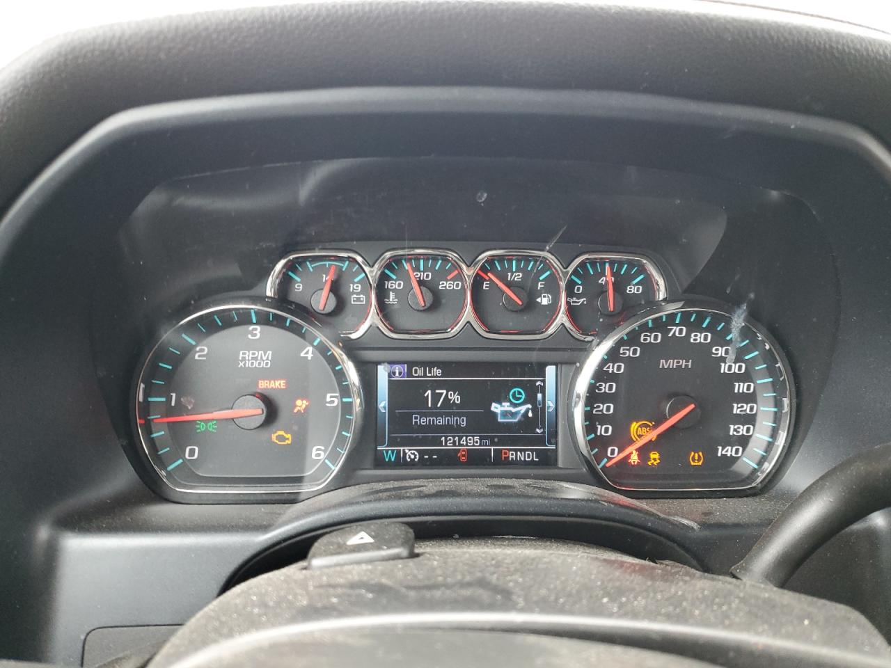2017 GMC Sierra VIN 1GTV2MEC2HZ129102 Copart auction photo, front end / side damage thumbnail 9