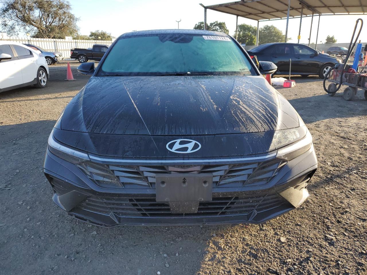 2024 Hyundai Elantra VIN KMHLS4DG0RU678299 Copart auction photo, rear end damage thumbnail 5