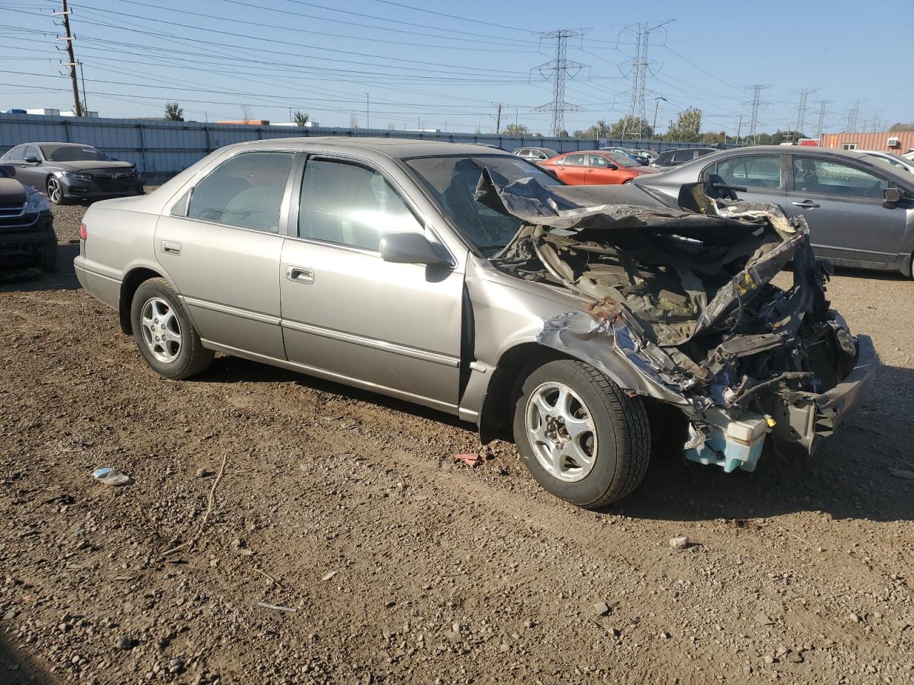 1999 Toyota Camry VIN 4T1BG28K8XU466540 Copart auction photo, front end / minor dent/scratches damage thumbnail 4