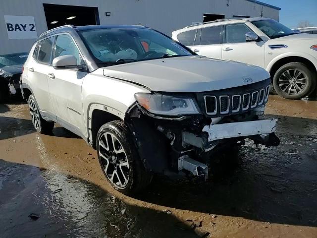 2018 Jeep Compass VIN 3C4NJDCB3JT115395 Copart auction photo, front end / rear end damage thumbnail 14