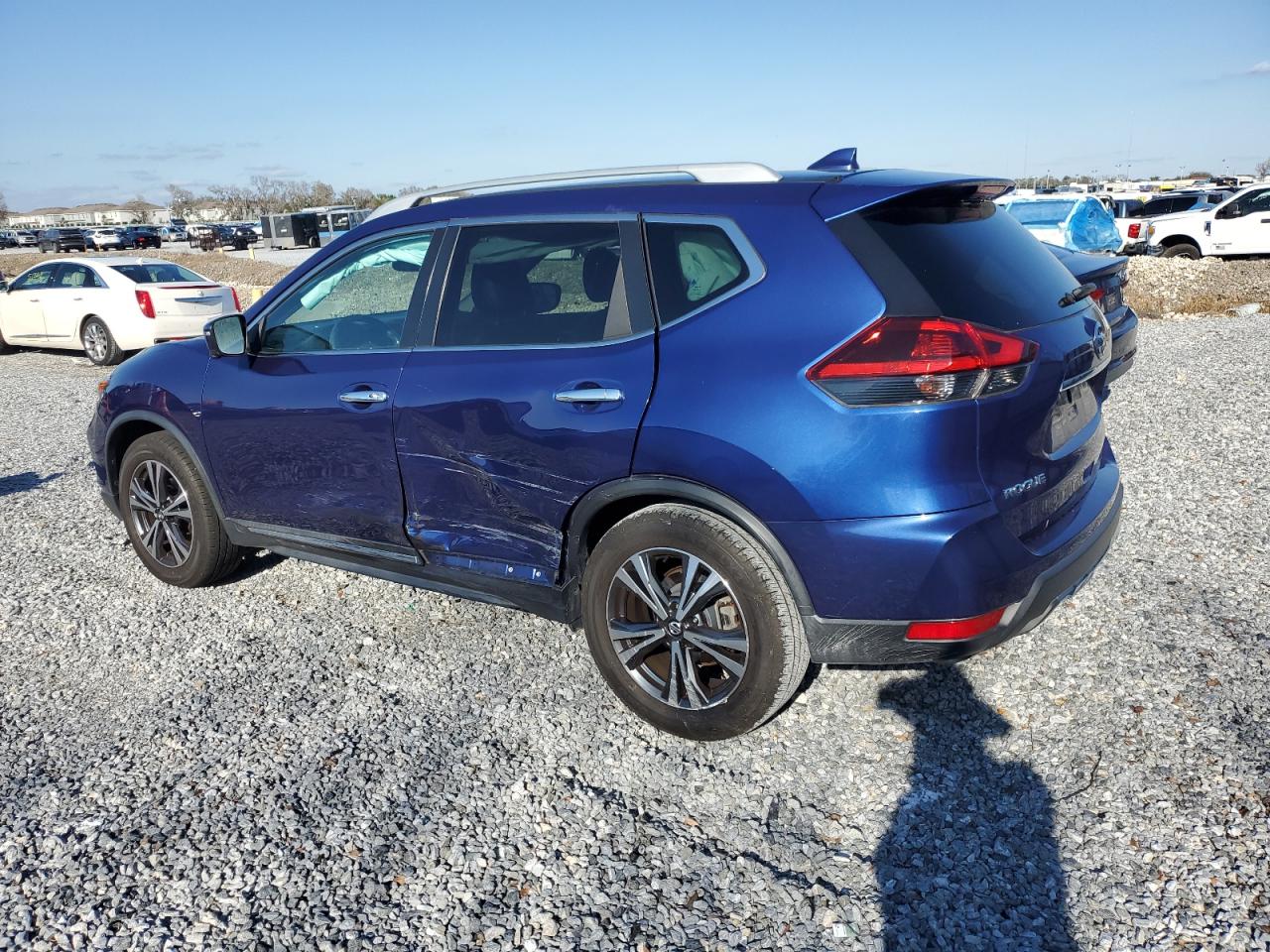 2018 Nissan Rogue VIN 5N1AT2MT9JC739648 Copart auction photo, side damage thumbnail 2