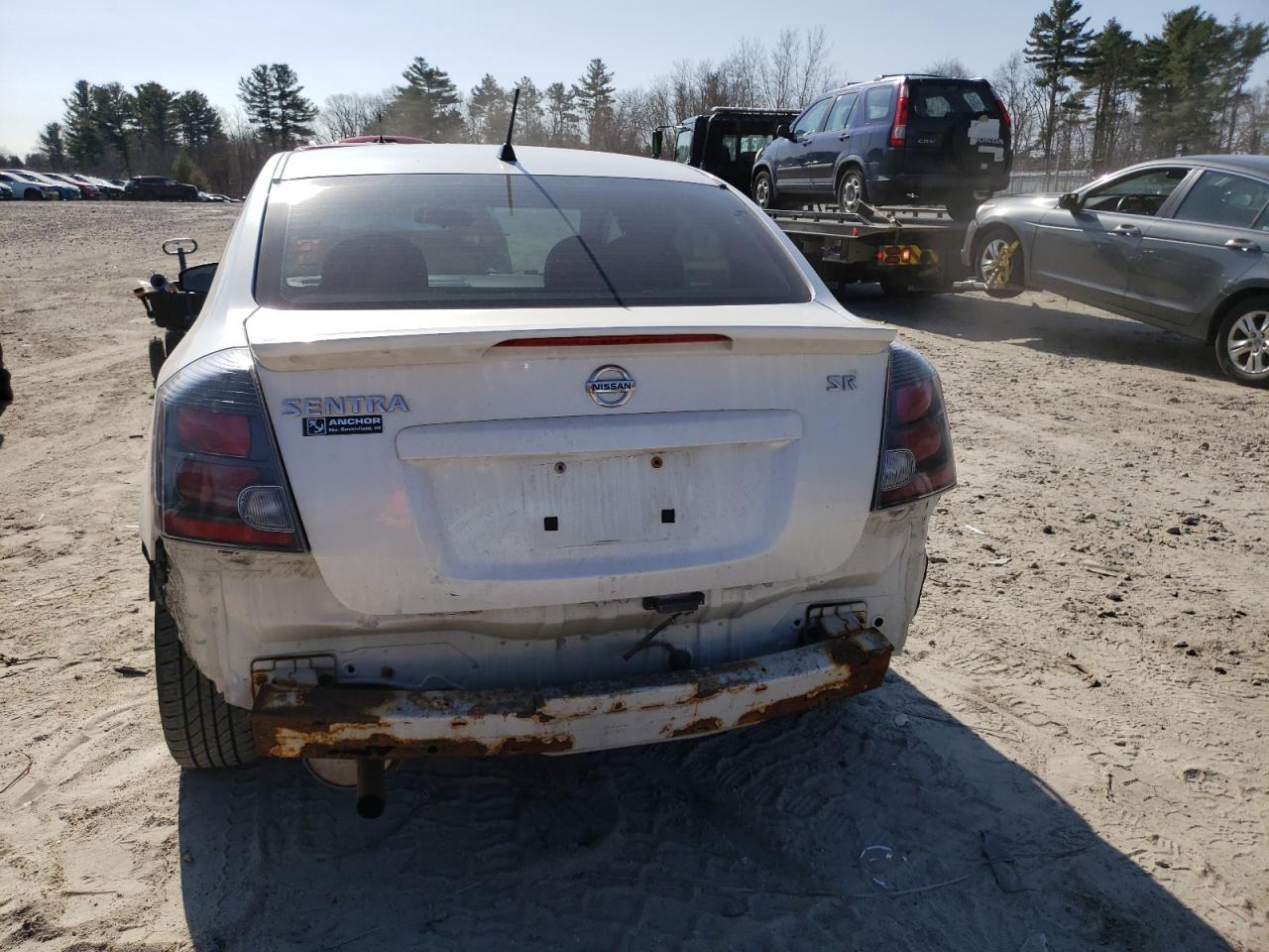 2011 Nissan Sentra VIN 3N1AB6AP7BL646903 Copart auction photo, rear end / front end damage thumbnail 6