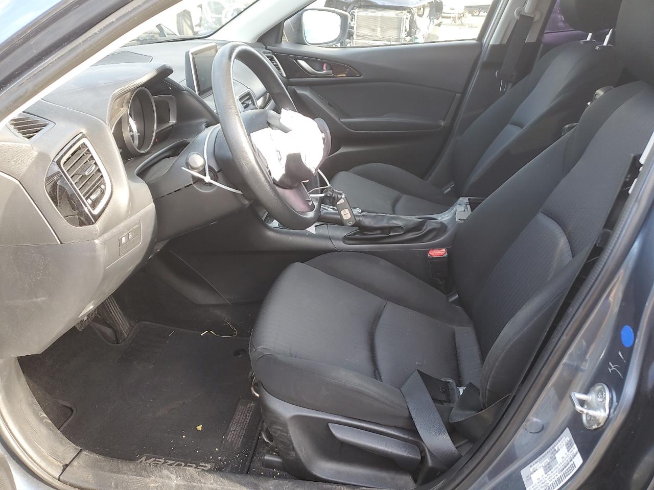 2015 Mazda 3 VIN 3MZBM1K77FM155824 Copart auction photo, all over damage thumbnail 7