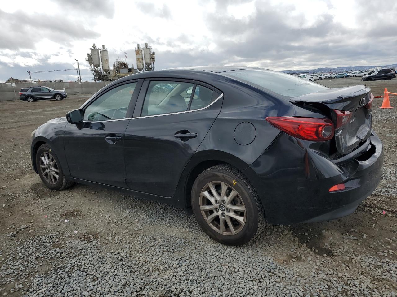 2015 Mazda 3 VIN JM1BM1V79F1272087 Copart auction photo, rear end damage thumbnail 2