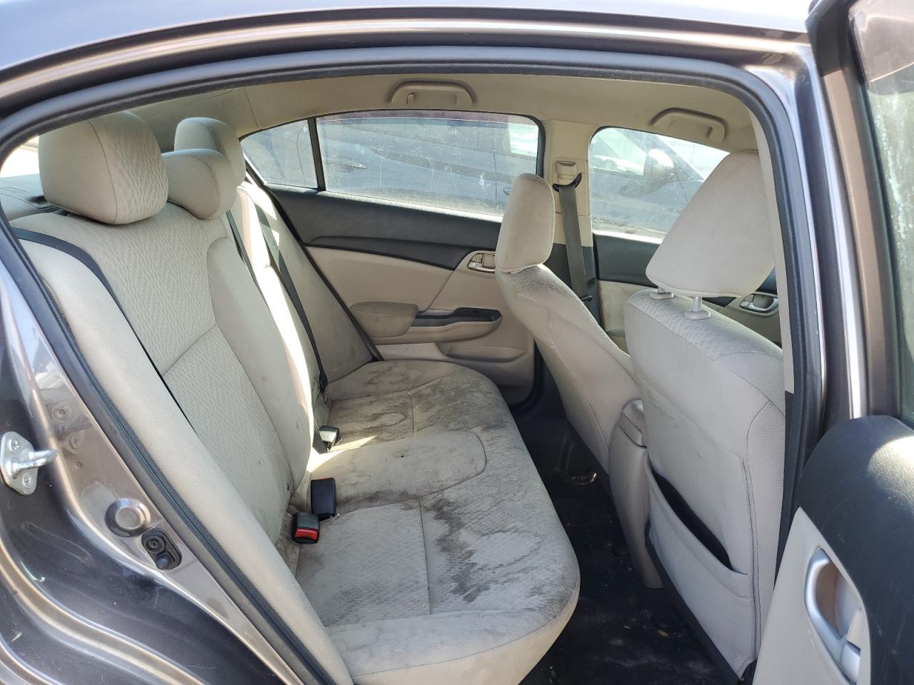 2015 Honda Civic VIN 19XFB2F52FE261973 Copart auction photo, rear end / front end damage thumbnail 10
