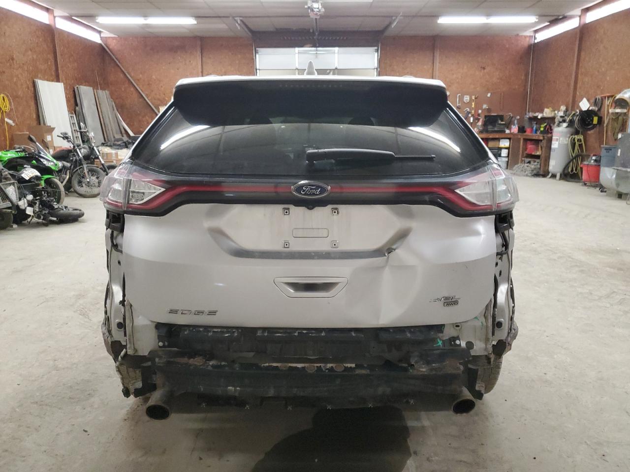 2017 Ford Edge VIN 2FMPK4J85HBC62591 Copart auction photo, rear end damage thumbnail 6