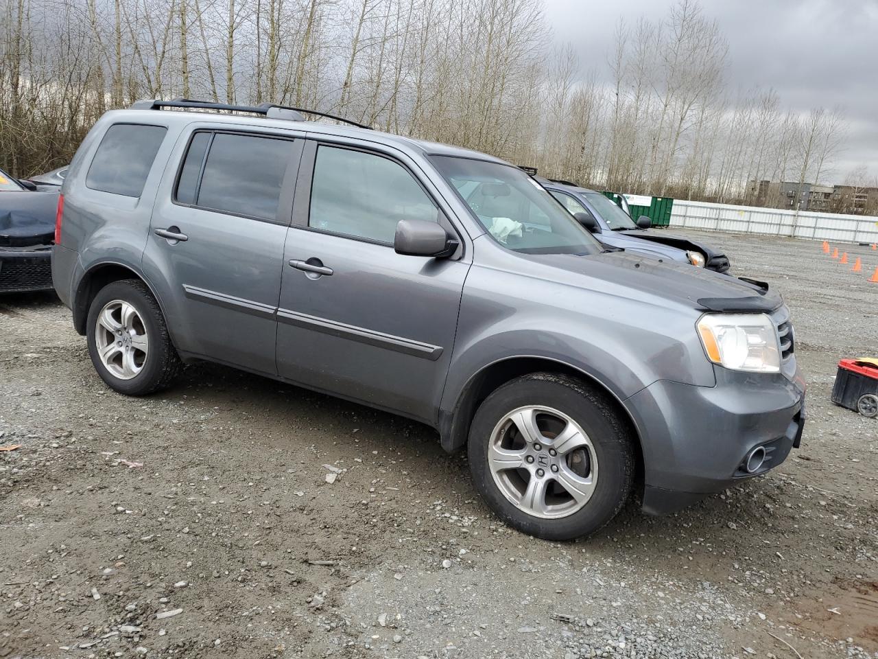 2012 Honda Pilot VIN 5FNYF4H49CB004294 Copart auction photo, front end damage thumbnail 4