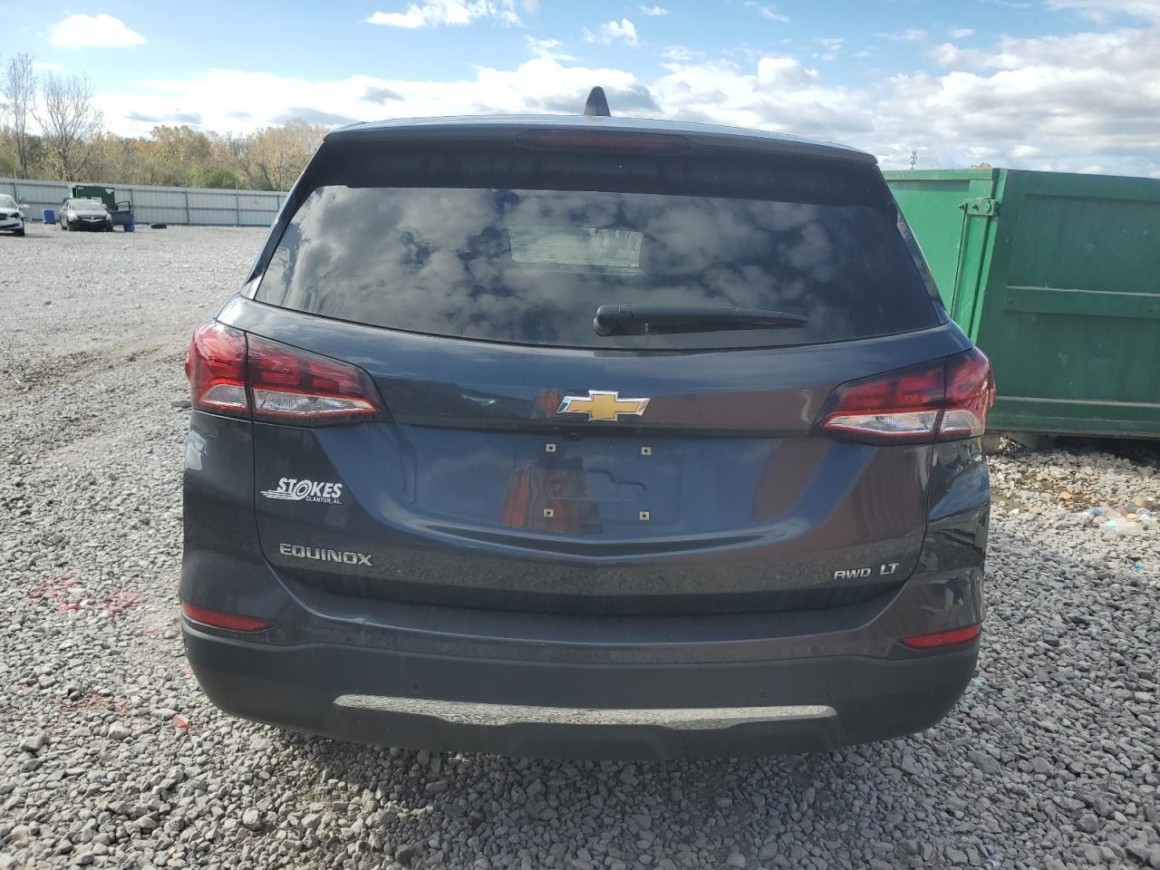 2022 Chevrolet Equinox VIN 2GNAXTEV7N6119935 Copart auction photo, undercarriage damage thumbnail 6