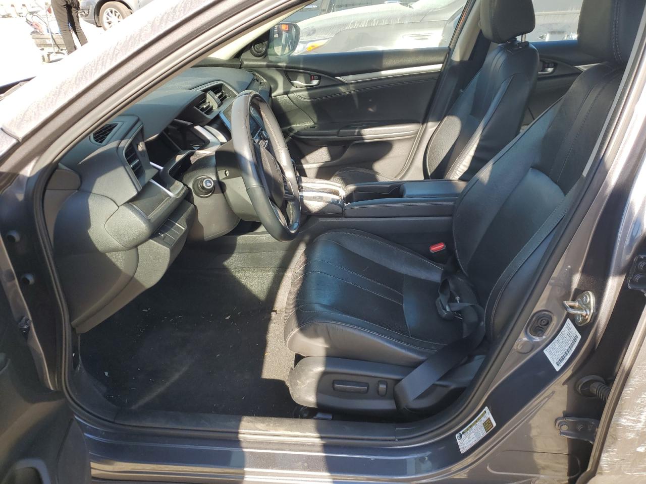 2016 Honda Civic VIN 2HGFC1F75GH636481 Copart auction photo, side damage thumbnail 7