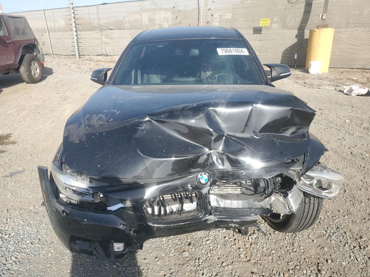 2014 BMW 3er VIN WBA3A9G55ENS64404 Copart auction photo, front end damage thumbnail 5