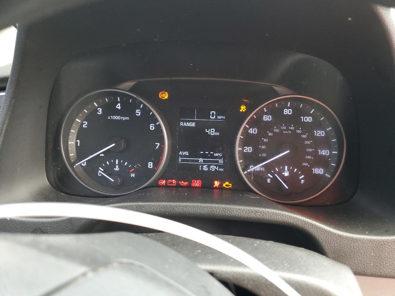2017 Hyundai Elantra VIN 5NPD84LF0HH001276 Copart auction photo, front end damage thumbnail 9