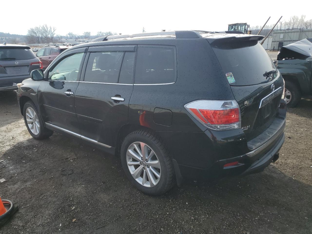 2012 Toyota Highlander VIN JTEDC3EH7C2008609 Copart auction photo, front end damage thumbnail 2