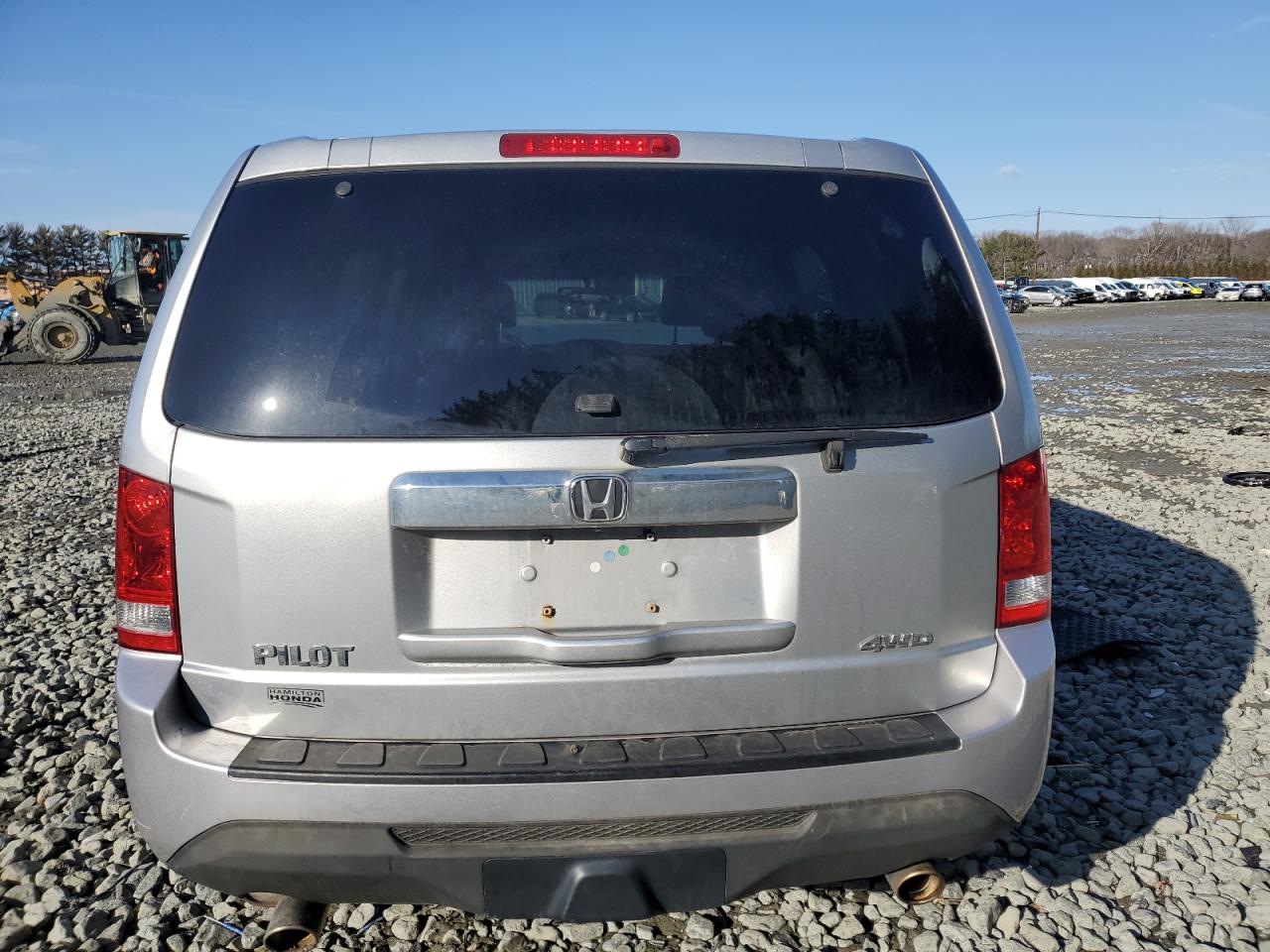 2014 Honda Pilot VIN 5FNYF4H78EB042595 Copart auction photo, front end damage thumbnail 6