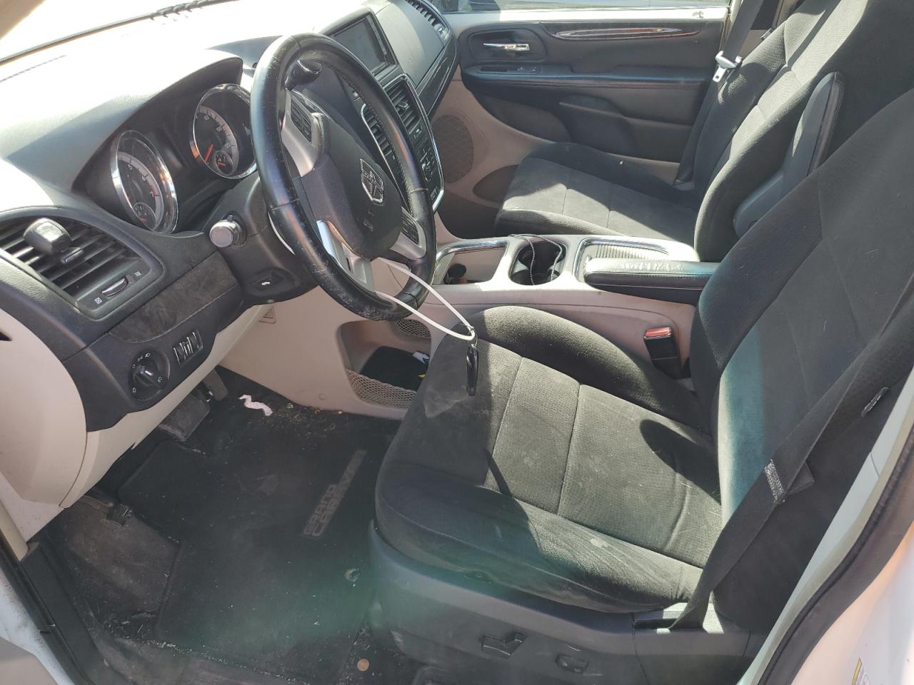 2011 Dodge Caravan VIN 2D4RN5DGXBR661270 Copart auction photo, burn damage thumbnail 7