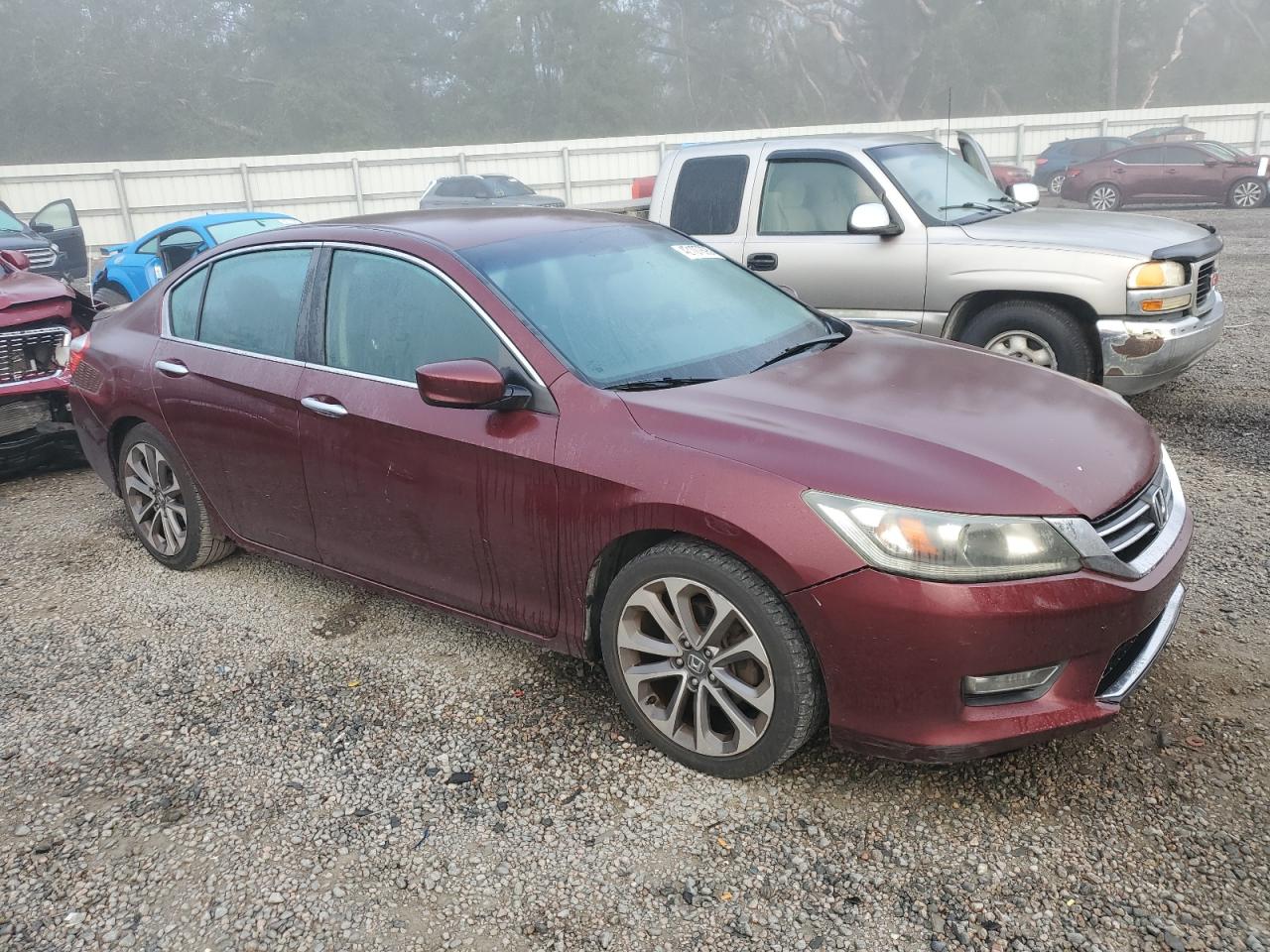 2013 Honda Accord VIN 1HGCR2F56DA282874 Copart auction photo, water/flood damage thumbnail 4