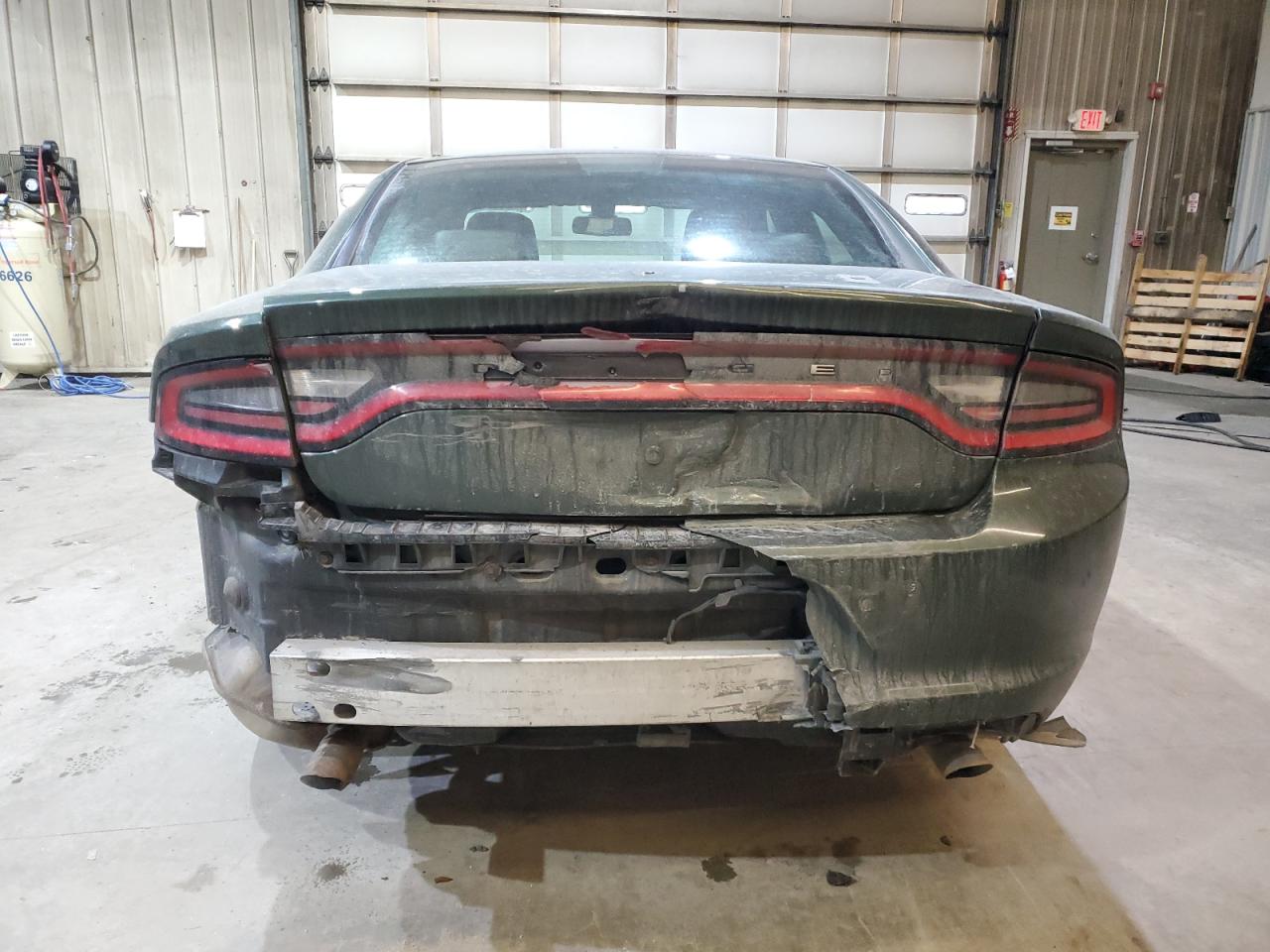 2015 Dodge Charger VIN 2C3CDXKT3FH828148 Copart auction photo, rear end damage thumbnail 6