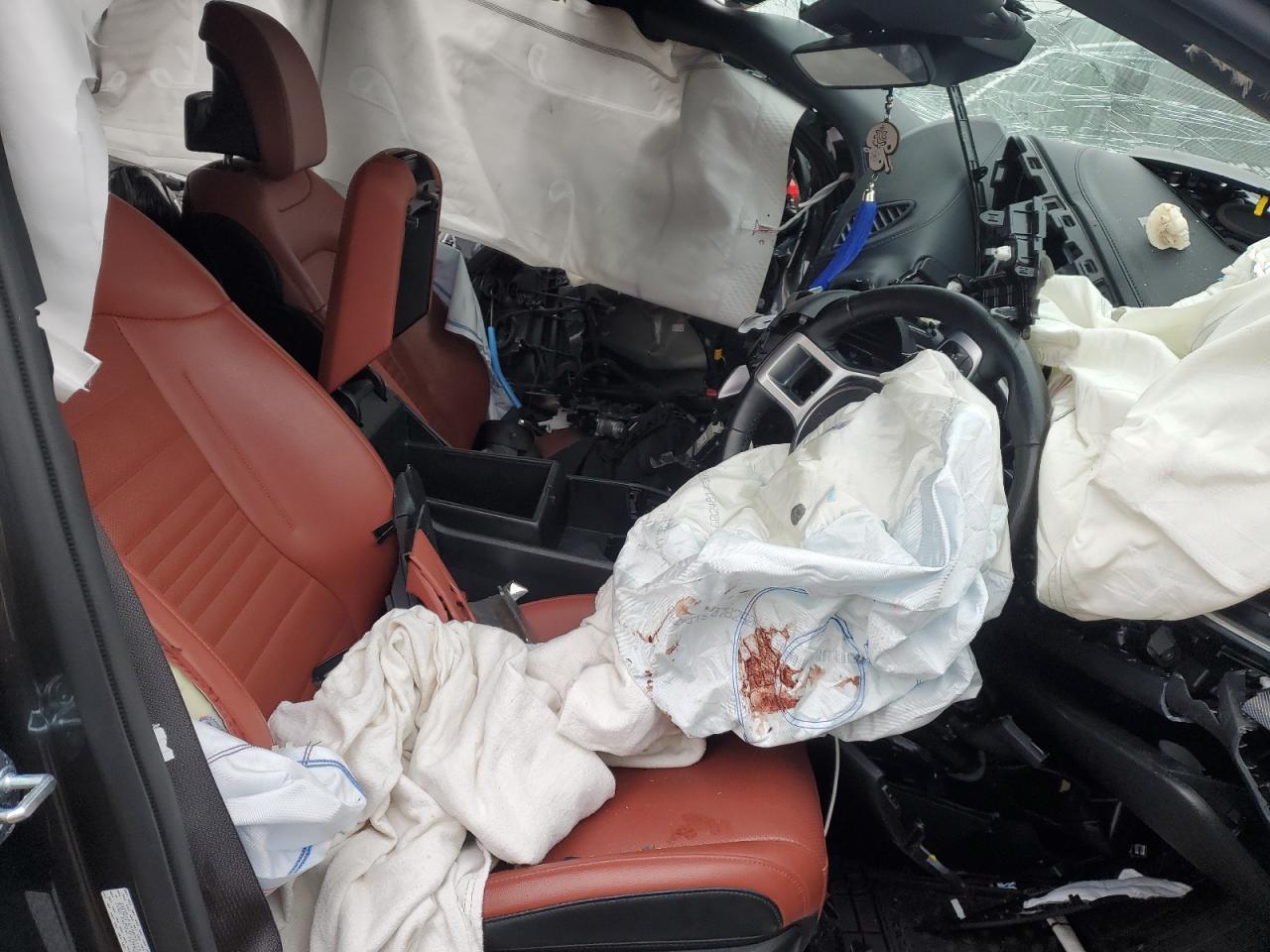2023 KIA Sportage VIN KNDPXCAG3P7044051 Copart auction photo, all over damage thumbnail 7