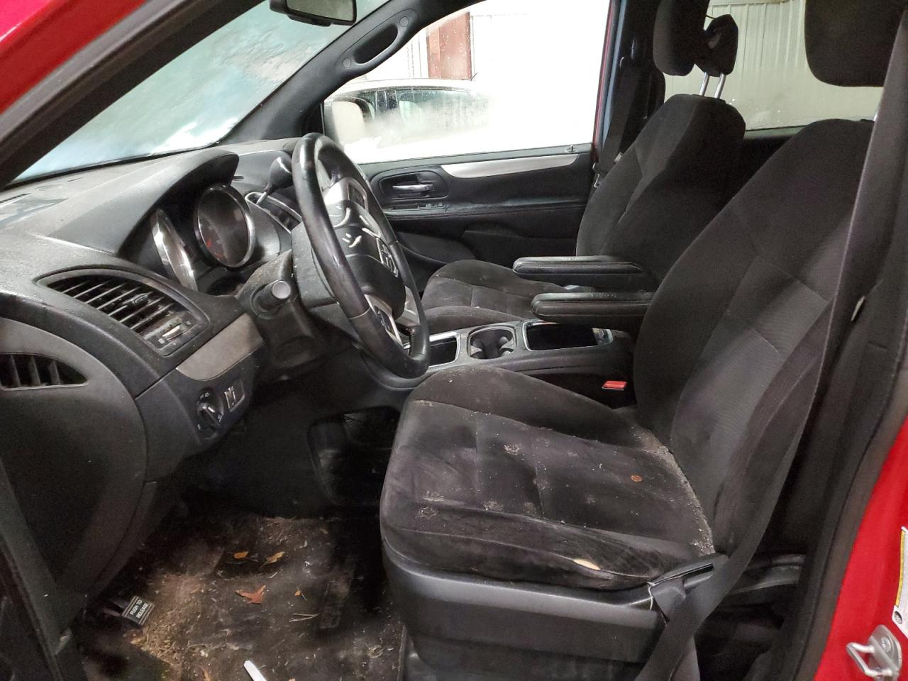 2014 Dodge Caravan VIN 2C4RDGBGXER415886 Copart auction photo, rear end / front end damage thumbnail 7